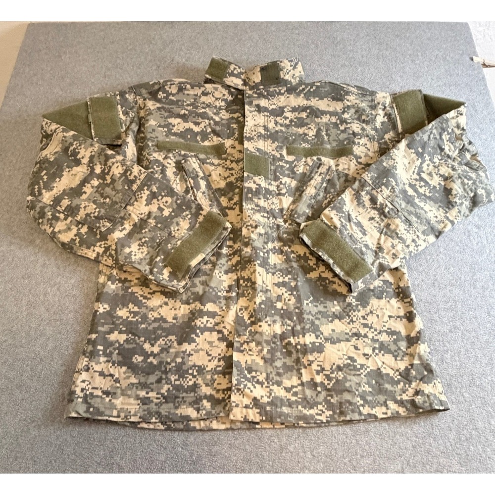 Rothco ACU Digital Camo Army Combat Uniform Tactical Jacket Mens Small‎ Regular